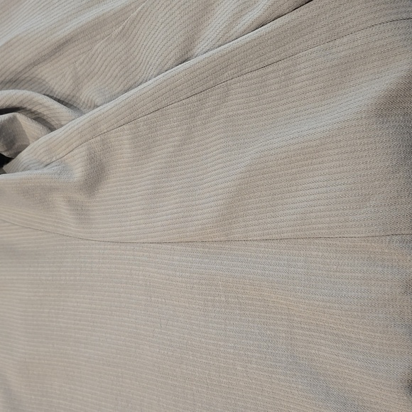 LAFAYETTE 148 RIBBED 1 BUTTON BLAZER. SIZE 14. GREY. - Picture 11 of 11